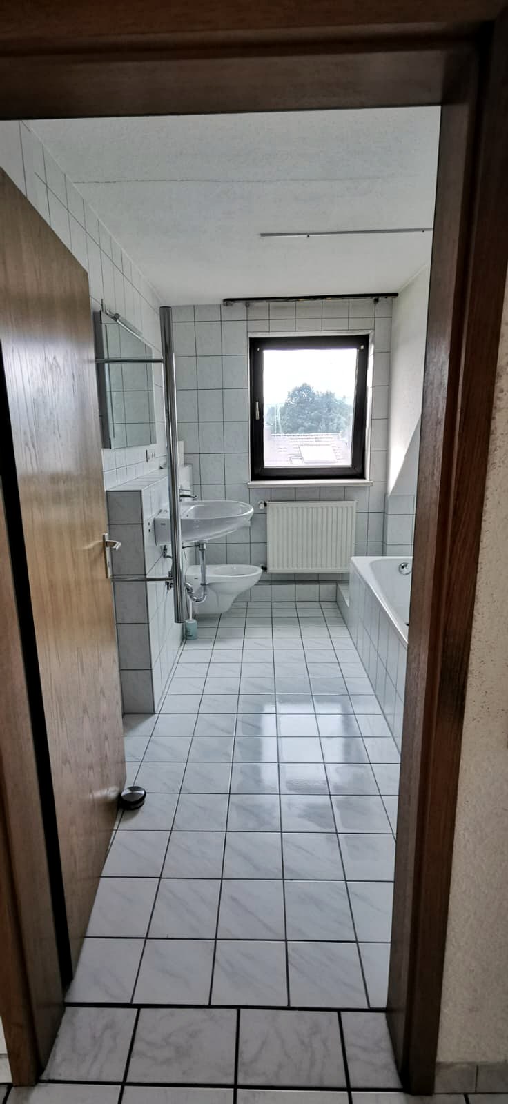 Sauberes Badezimmer nach der professionellen Reinigung
